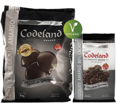 Cobertura Amargo 80% Cacao Codeland