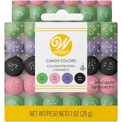 Candy Colors Wilton Liposoluble x4