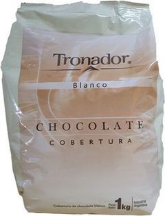 Chocolate Cobertura Tronador Blanco kg - comprar online