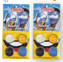 Maquillaje Pintafan Argentina x4