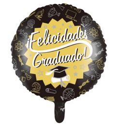 Globos Acetato Graduado/Egresado