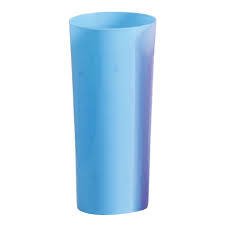 Vaso trago largo flexible color