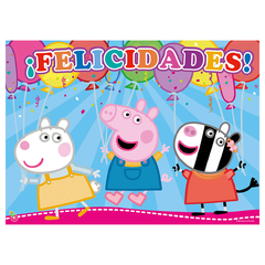 Afiche Peppa Pig