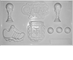 Placa Qatar 2022 1955