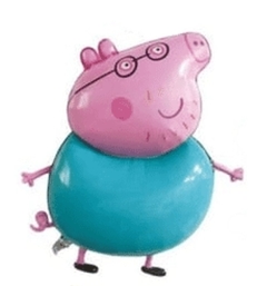 Globo Acetato Pequeño Papá Peppa Pig