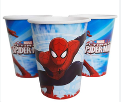 Vasos Spiderman x8