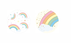 Stickers Arco Iris x10