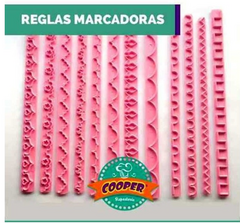 Reglas Marcadores Cooper x12