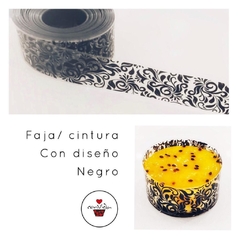 Faja Acetato Con Diseño x 1mt - comprar online