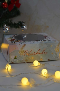 Caja Navidad Visor Estrella 23.5x23.5x11cm - comprar online