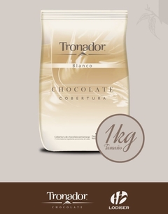 Chocolate Cobertura Tronador Blanco kg