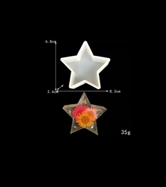 Molde para resina en forma de estrella G56-045T7 - comprar online