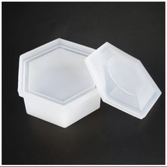 Molde para resina en forma de caja hexagonal G56-045M5