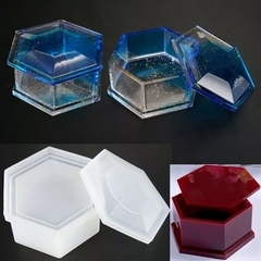 Molde para resina en forma de caja hexagonal G56-045M5 - comprar online