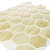 Pastilha Adesiva Resinada Códigos HEG210 Hexagonal na internet