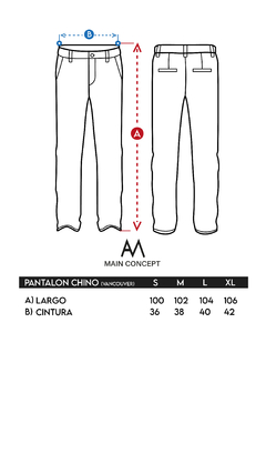 Pantalon Chino Black - tienda online