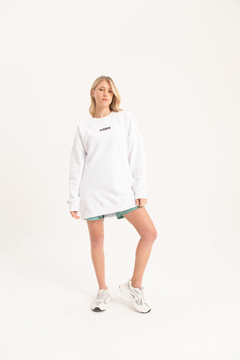 Buzo Oversize Hidden blanco en internet