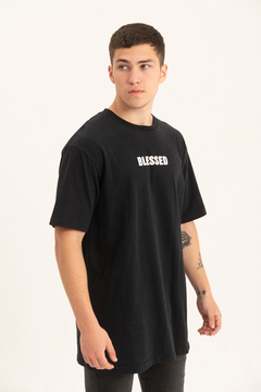 REMERA BLESSED BLACK - comprar online