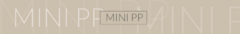 Banner de la categoría MINI PP