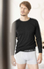 Camiseta manga larga de hombre color negro - comprar online