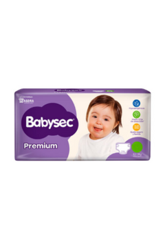 Babysec - Pañal Premium Hiper - Grande - 40 Unidades