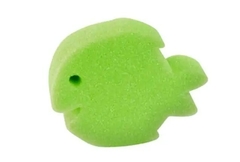 Chapoteando - Esponja infantil pez - Verde