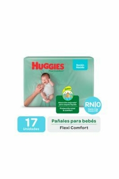 Huggies - Pañal Flexi Comfort - Recién Nacidos - 17 Unidades