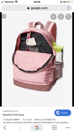 Mochila marca pink sale