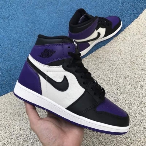 zapatillas nike jordan court purple