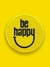 Parches Bordados "Be Happy"