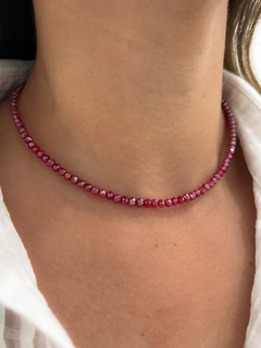 Collar Cristal Rojo - comprar online