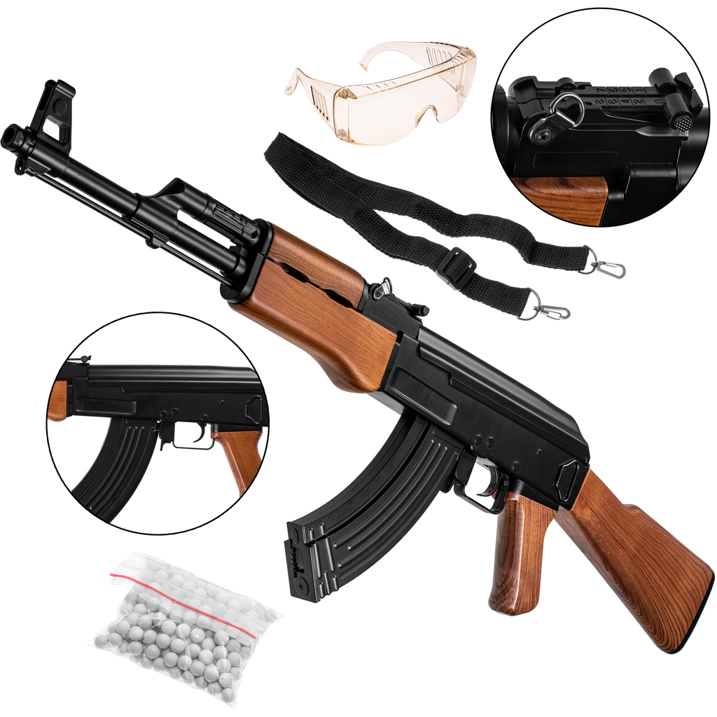 Fusil Replica de Balines Airsoft AK47 Electrica PESADA