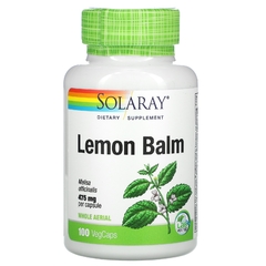 Lemon Balm Solaray x 100 cápsulas
