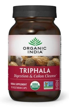 Triphala Organic India - 90 cápsulas