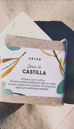 Jabón de Castilla 100 % Oliva Orgánico VETER