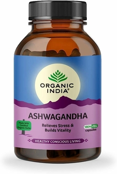 Ashwagandha Organic India x 180 cápsulas
