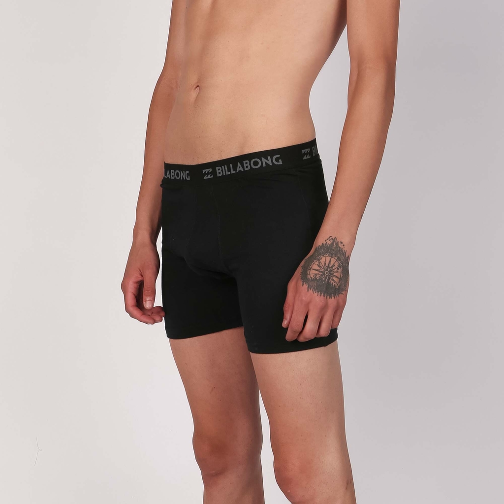 Billabong Calzoncillos tipo bóxer de algodón básico para hombre, Agua