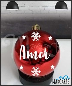 BOLA DE NAVIDAD PERSONALIZADA - Marcarte