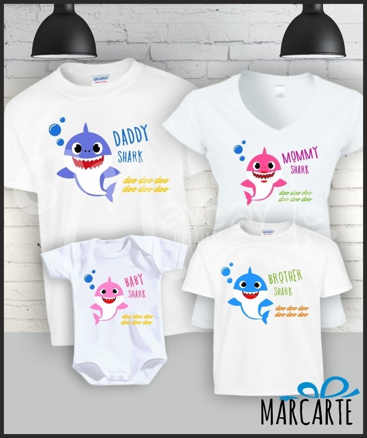 Camisetas Familia x 4 Sublimaci n Marcarte