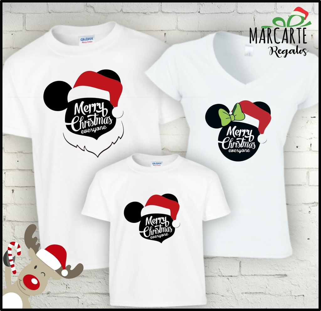 CAMISETAS EN FAMILIA X 3 (SUBLIMACIÓN) - Marcarte