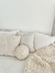 Almohadon tejido redondo - tienda online