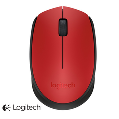 MOUSE LOGITECH M170 WIRELESS (ROJO)