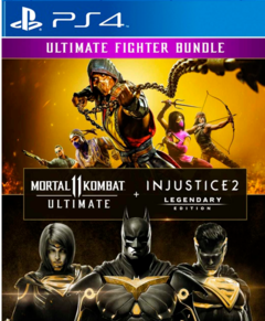 Mortal Kombat 11 Ultimate + Injustice 2 Legenedary Edition -PS4/PS5- Digital