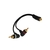 CABO AUDIO Y 1 FEMEA X 2 MACHOS COM PLUGS 90: 0,2M 4MM CBAY0016 - comprar online