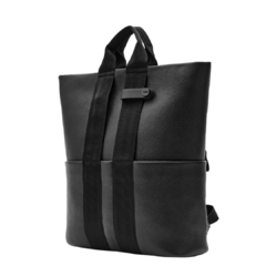 Mochila Canguro cuero - NEGRO TM