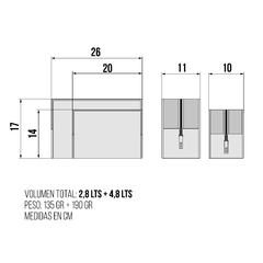 Dupla Neceser - comprar online