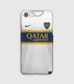 camiseta suplente boca qatar arways