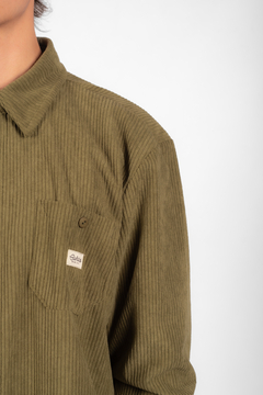 CORD SHIRT VERDE - online store