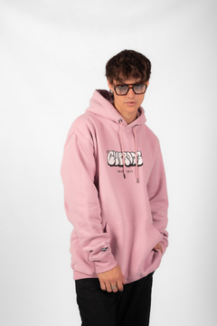 HOODIE URBAN ART ROSA - comprar online