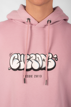 HOODIE URBAN ART ROSA - Cuerdos®